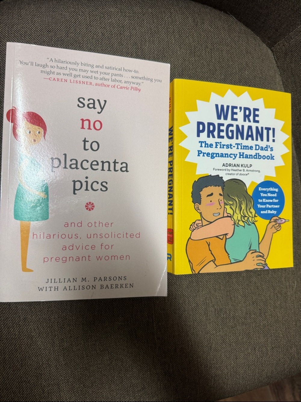 Funny pregnancy books